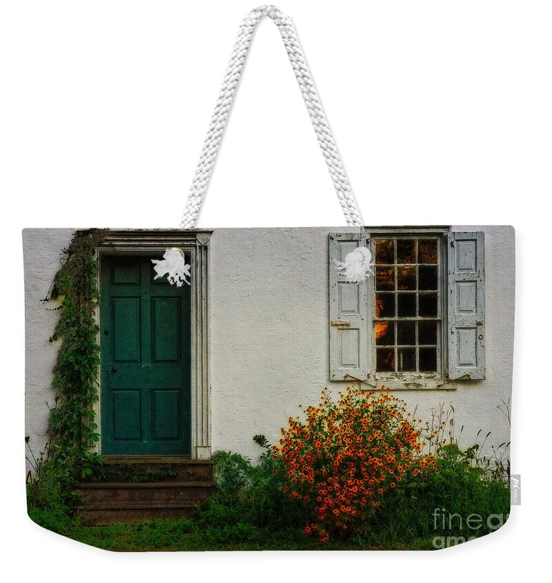 House Weekender Tote Bag featuring the photograph Homestead by Debra Fedchin