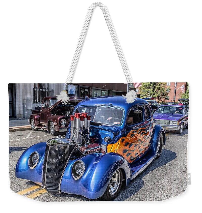 Car Weekender Tote Bag featuring the photograph Hot Rod Car by Edward Fielding