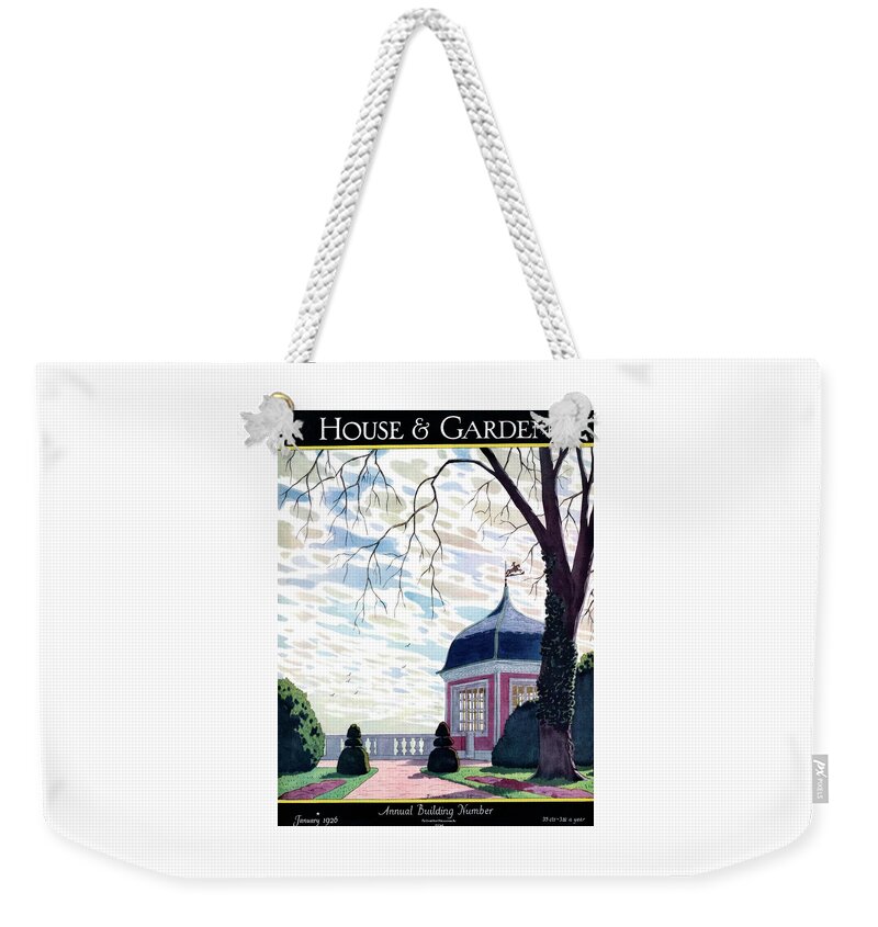 House And Garden Annual Building Number Cover Weekender Tote Bag