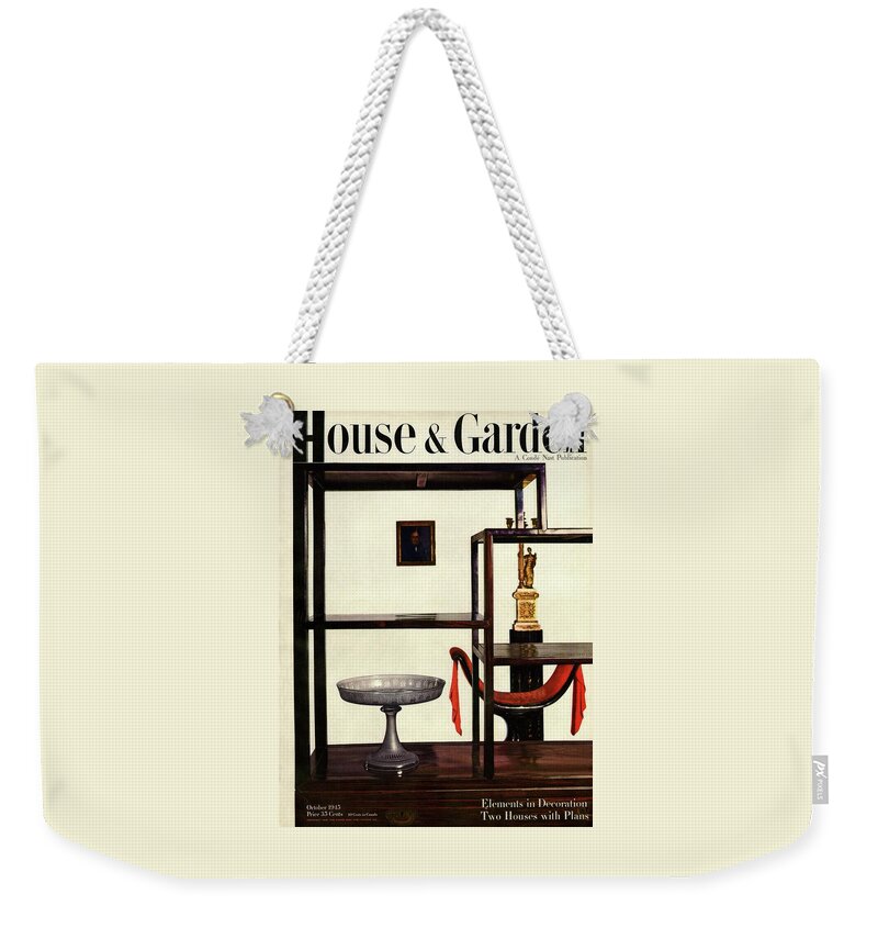 House And Garden Cover Featuring A Chinese Weekender Tote Bag