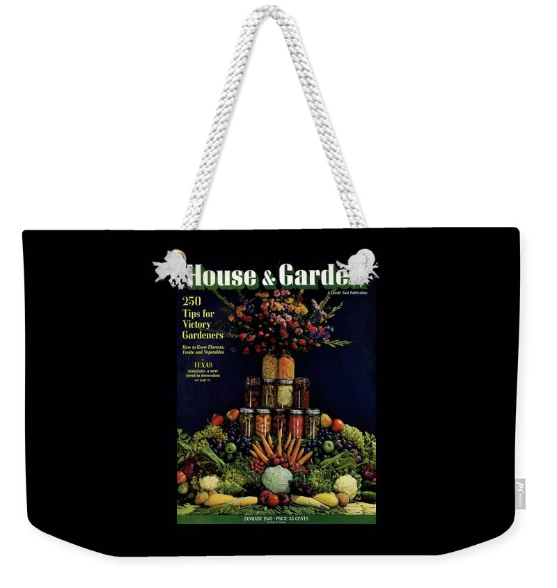 House And Garden Cover Featuring Fruit Weekender Tote Bag