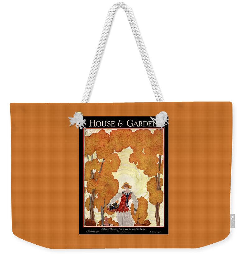 House And Garden House Planning Number Cover Weekender Tote Bag