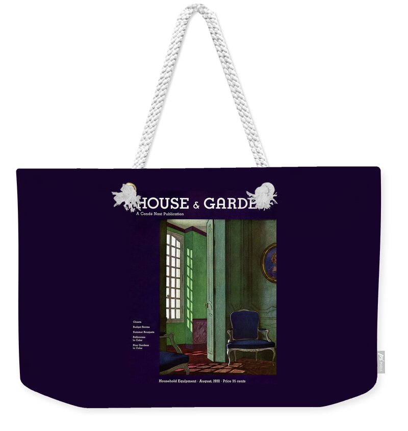 House And Garden Household Equipment Cover Weekender Tote Bag
