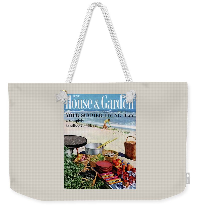 House And Garden Ideas For Summer Issue Cover Weekender Tote Bag