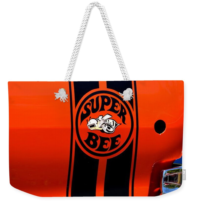 Super Bee Weekender Tote Bag featuring the photograph Hr-27 by Dean Ferreira