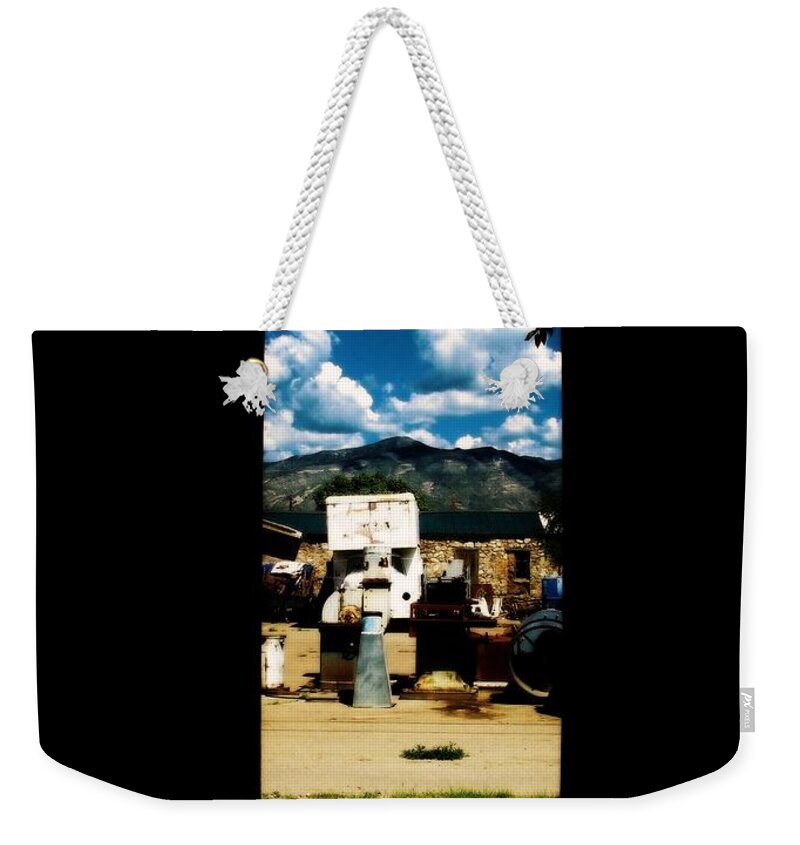 Weekender Tote Bag featuring the photograph I must escape by Jessica S