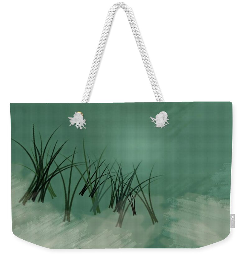 Digital Art Weekender Tote Bag featuring the photograph Deep Waters by Diana Angstadt
