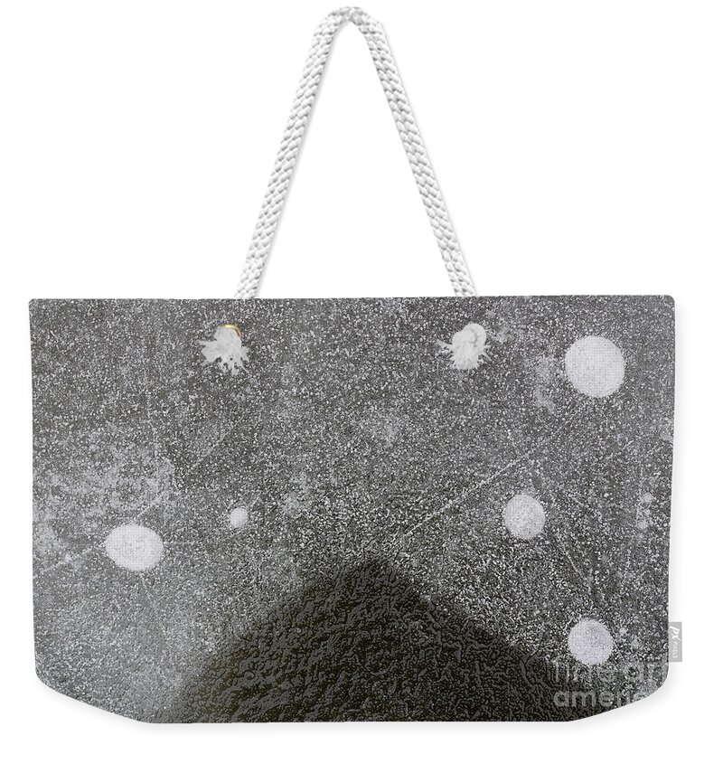 Ice Weekender Tote Bag featuring the photograph Ice 6 by Steven Ralser