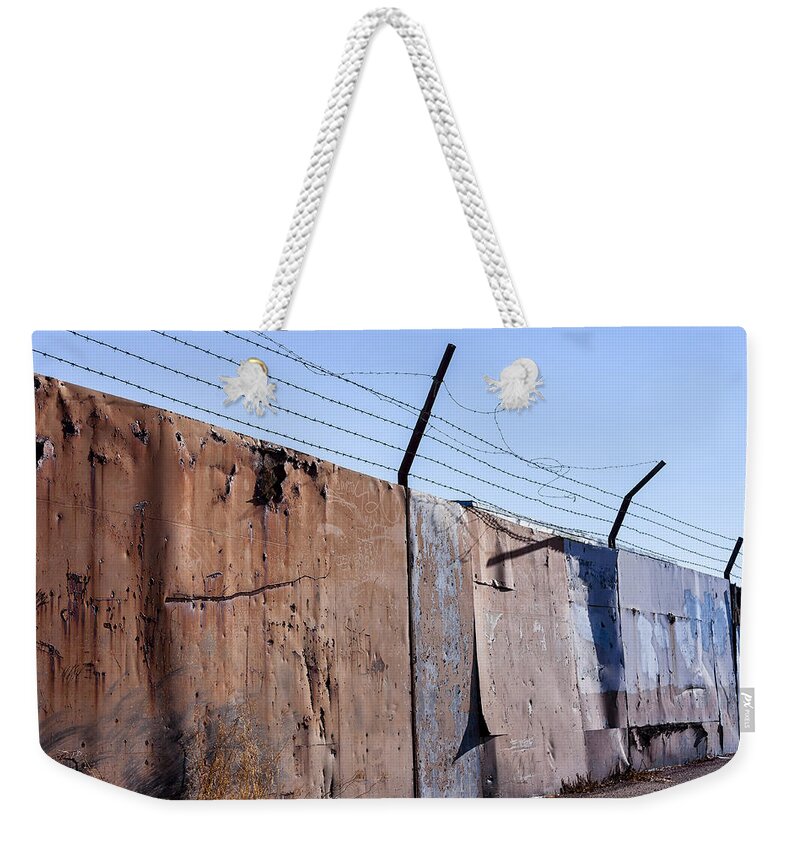 Urbex Weekender Tote Bag featuring the photograph If Walls Could Talk by Caitlyn Grasso
