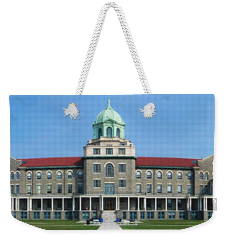 Immaculata University Weekender Tote Bag featuring the digital art Immaculata University by Georgia Clare