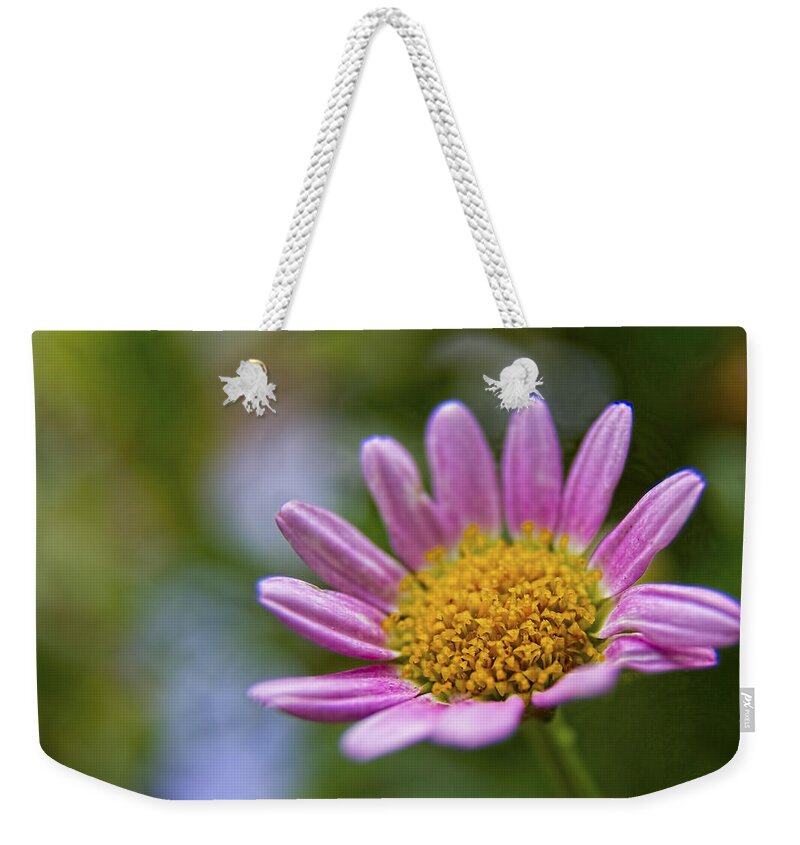 In The Pink Weekender Tote Bag featuring the photograph In the Pink by Gary Holmes