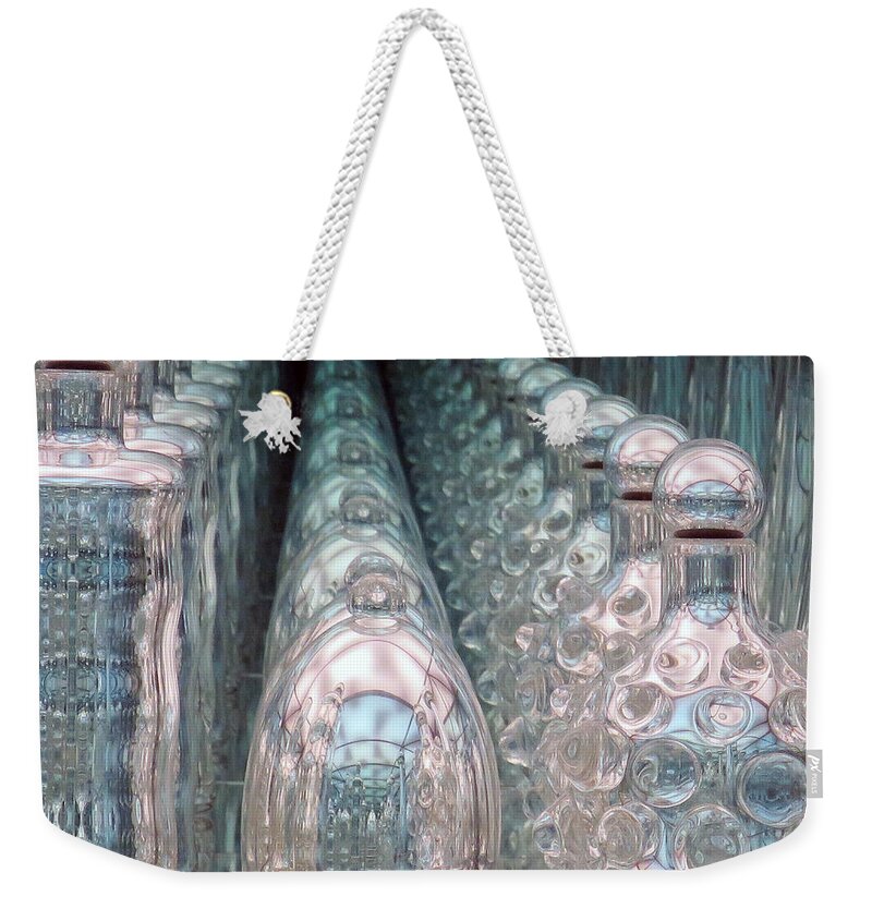 Abstract Weekender Tote Bag featuring the photograph Infinity Trail by Rick Locke - Out of the Corner of My Eye