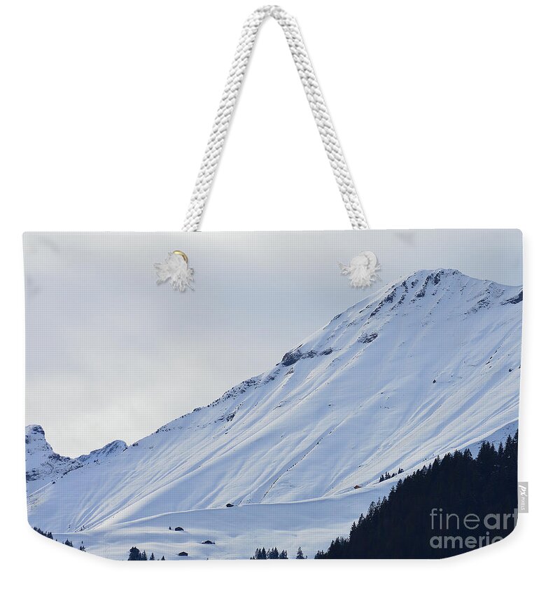 Alps Weekender Tote Bag featuring the photograph Interfluence by Felicia Tica