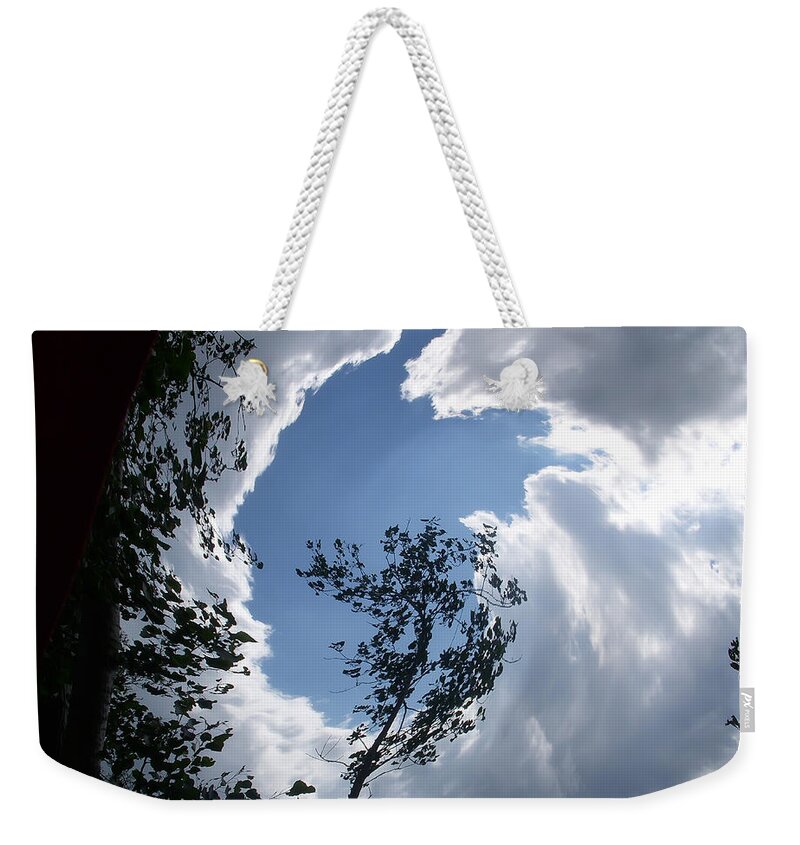 Tree Weekender Tote Bag featuring the photograph Into the Sky by Aimee L Maher ALM GALLERY