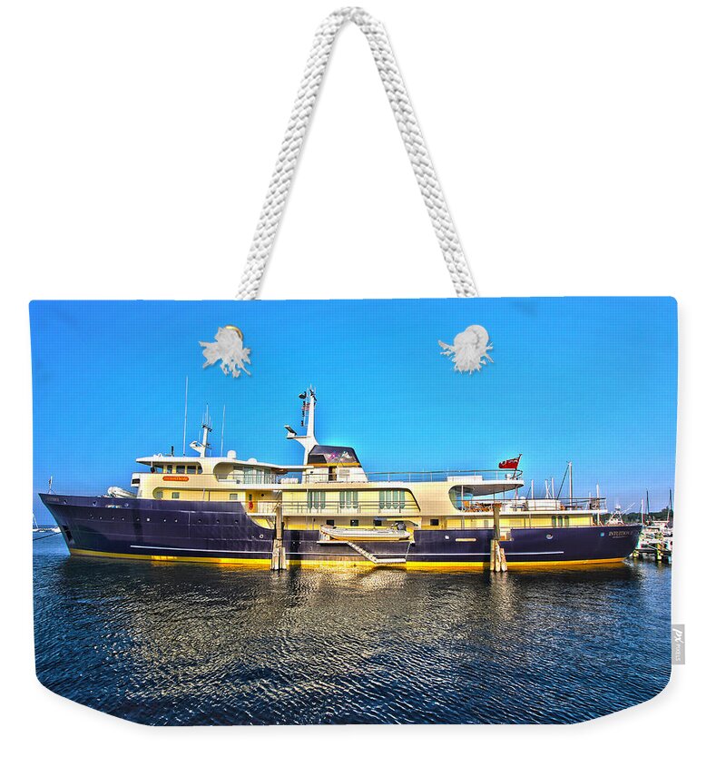 Intuition Weekender Tote Bag featuring the photograph Intuition - Sag Harbor NY by Robert Seifert