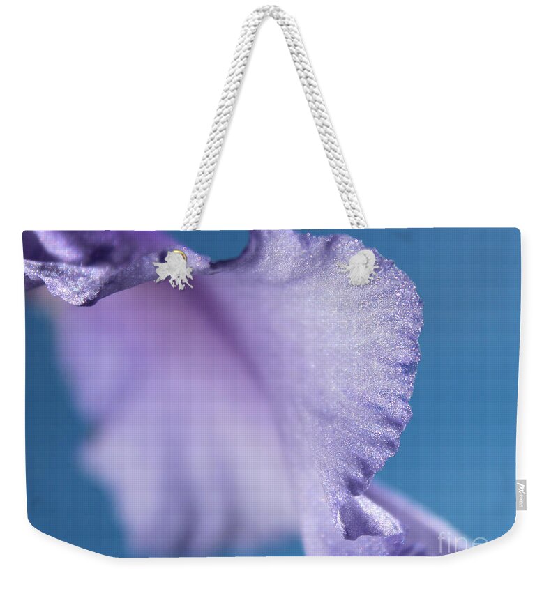 Iris Weekender Tote Bag featuring the photograph Intuition by Stacey Zimmerman