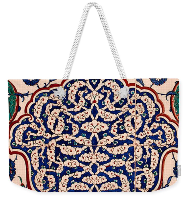 Iznik Weekender Tote Bag featuring the photograph Iznik 04 by Rick Piper Photography