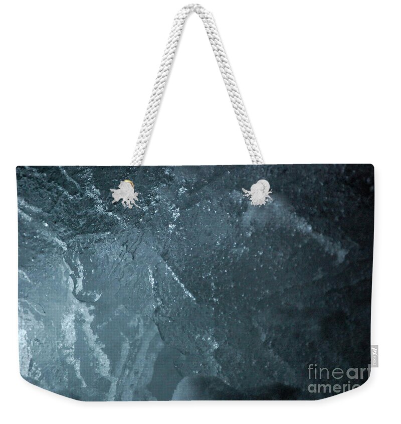 Abstract Weekender Tote Bag featuring the photograph jammer Curacao Sanctum by First Star Art