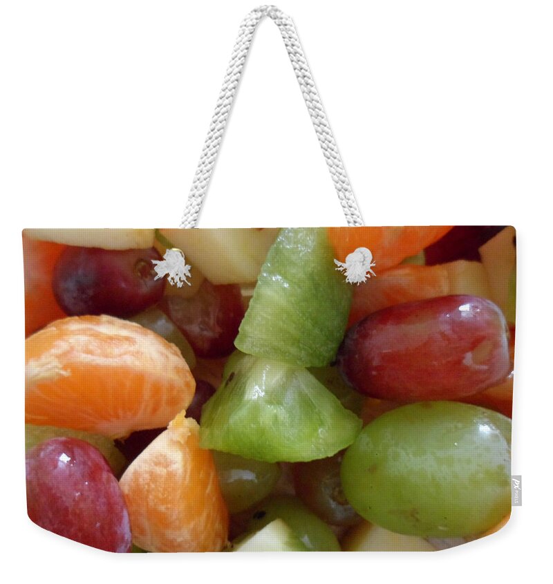 Fruit Weekender Tote Bag featuring the photograph Juicy fruit by Christopher Rowlands
