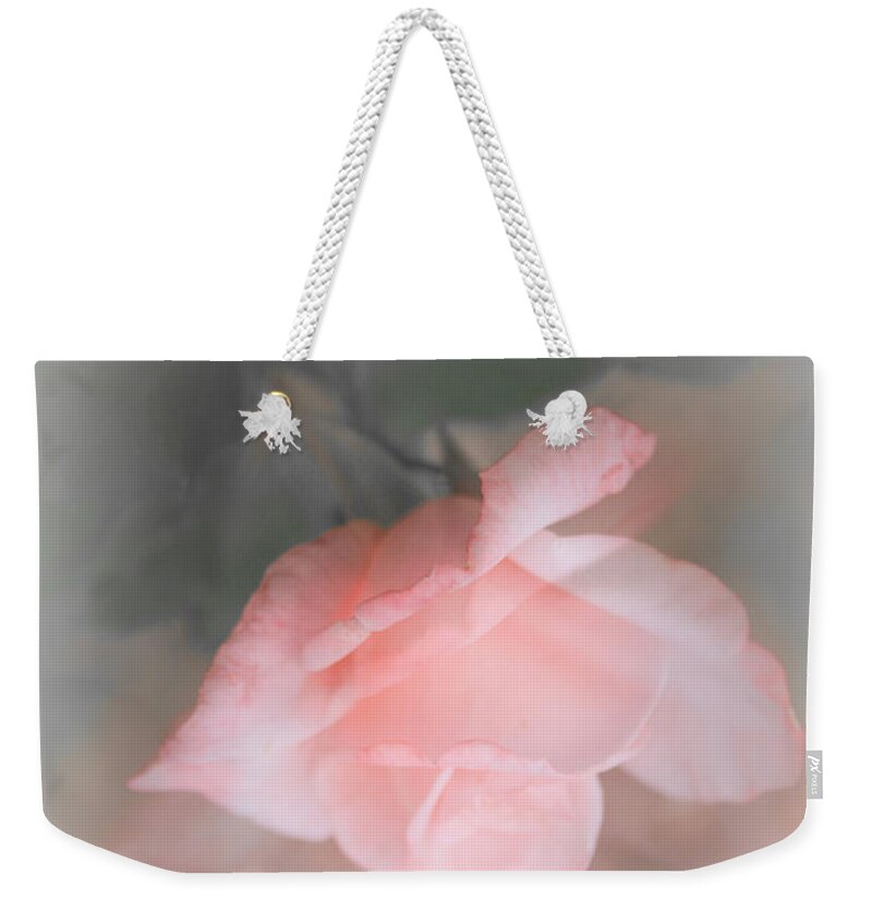 Rose Weekender Tote Bag featuring the photograph Julia by Elaine Teague