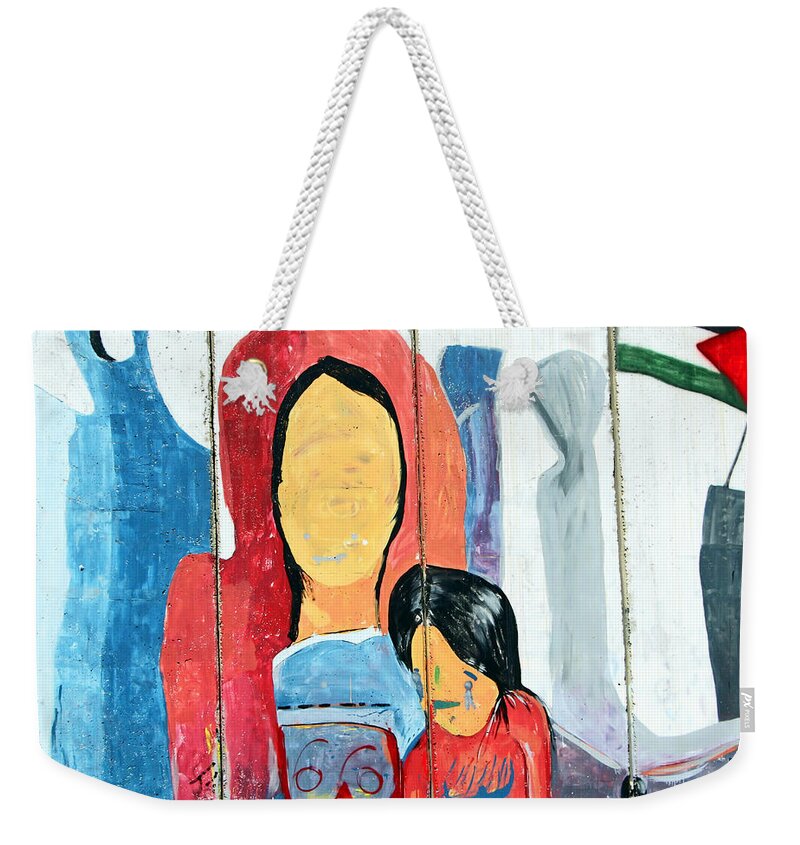 Justice Weekender Tote Bag featuring the photograph Justice by Munir Alawi