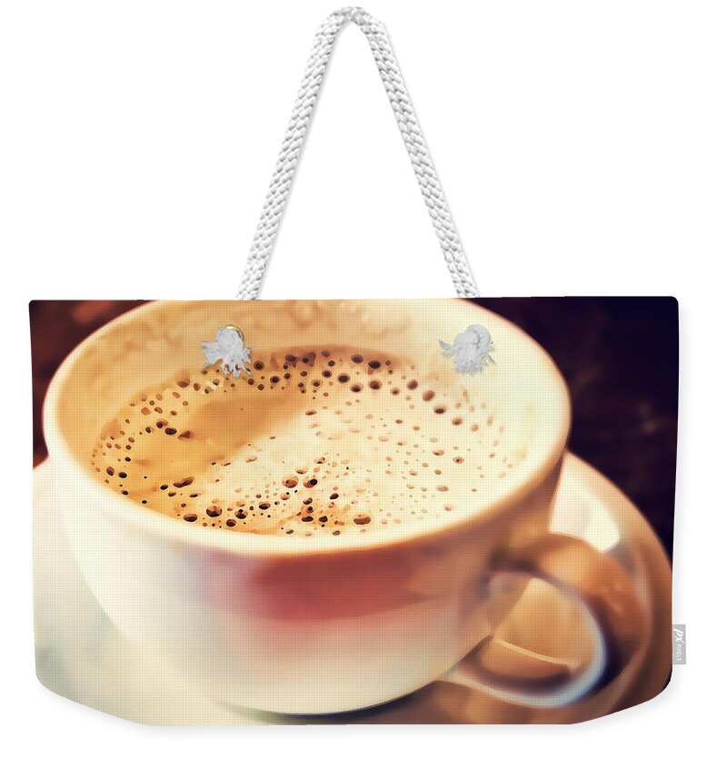 Aroma Weekender Tote Bag featuring the photograph Kick Starter by Scott Norris