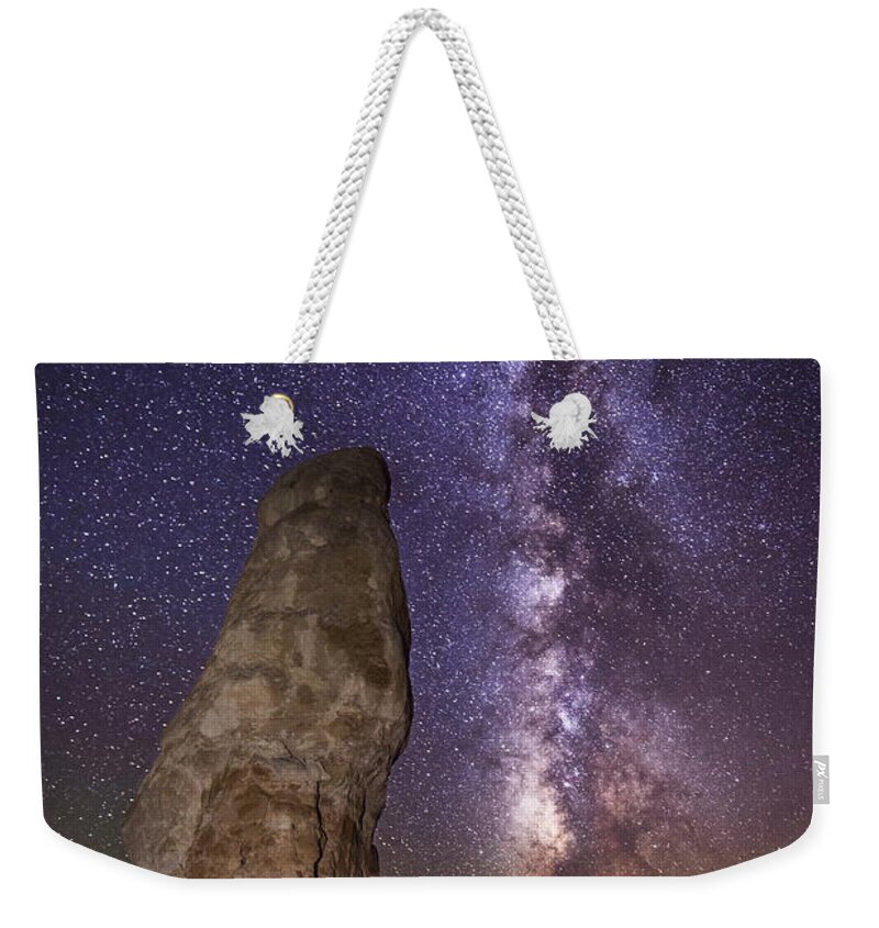 Kodachrome State Park Weekender Tote Bag featuring the photograph Kodachrome Galaxy by Dustin LeFevre