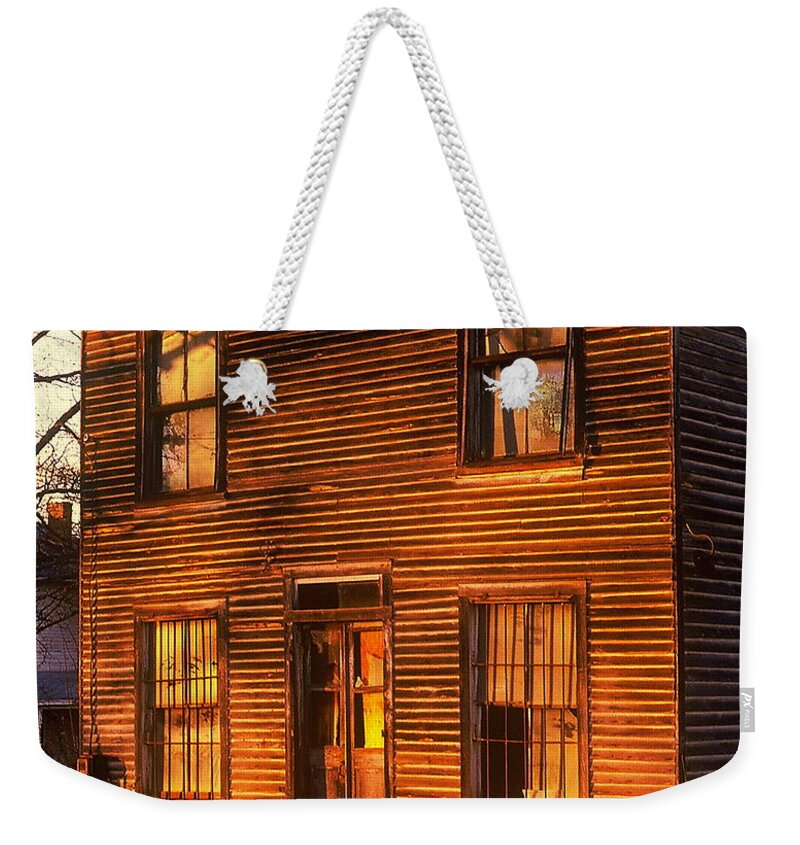 Fine Art Weekender Tote Bag featuring the photograph Last Light of Another Day by Rodney Lee Williams