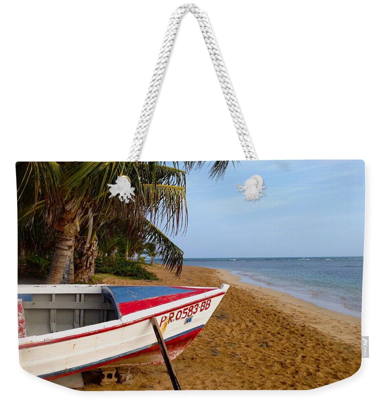 Puerto Rico Weekender Tote Bag featuring the photograph Lazy Day by Alice Terrill