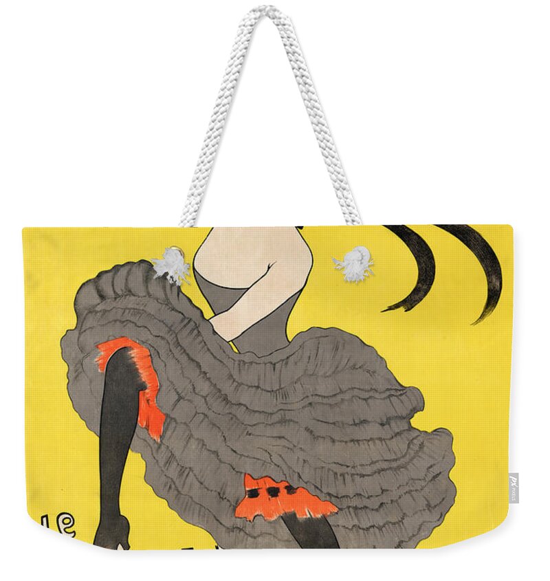 Le Frou Frou Weekender Tote Bag featuring the digital art Le Frou Frou by Georgia Clare
