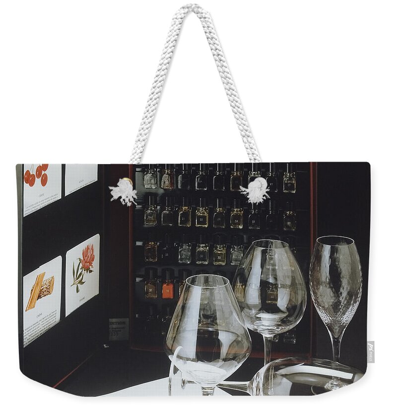 Wine Weekender Tote Bag featuring the photograph Le Nez du Vin by Jerry McElroy
