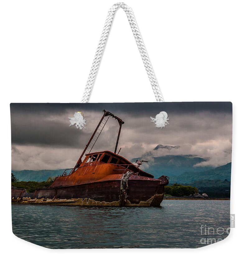 Nature Weekender Tote Bag featuring the photograph Leaning Over by Steven Reed