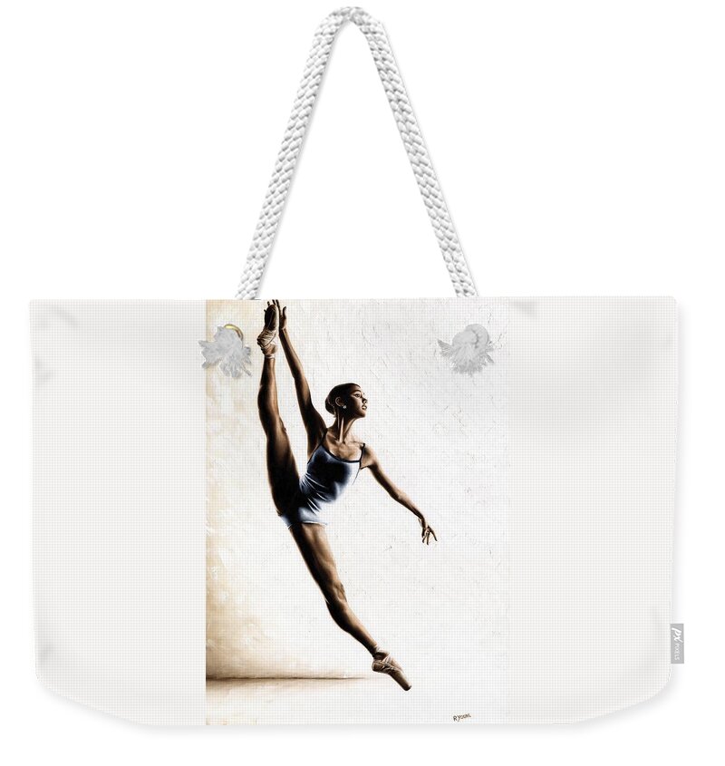 Ballerina Weekender Tote Bags