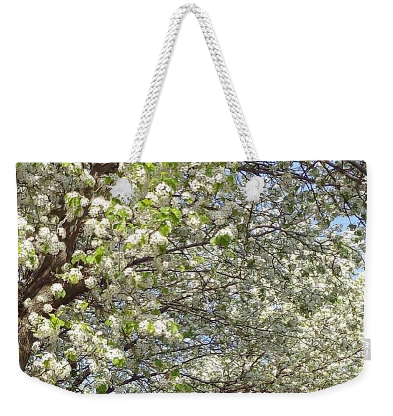 Tunnel Weekender Tote Bag featuring the photograph Light in the Tunnel by Christina Verdgeline