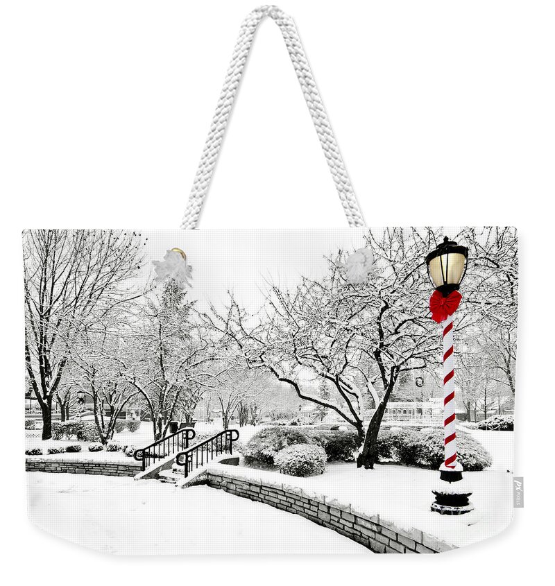 Winter Weekender Tote Bag featuring the photograph Light in Winter by Patty Colabuono