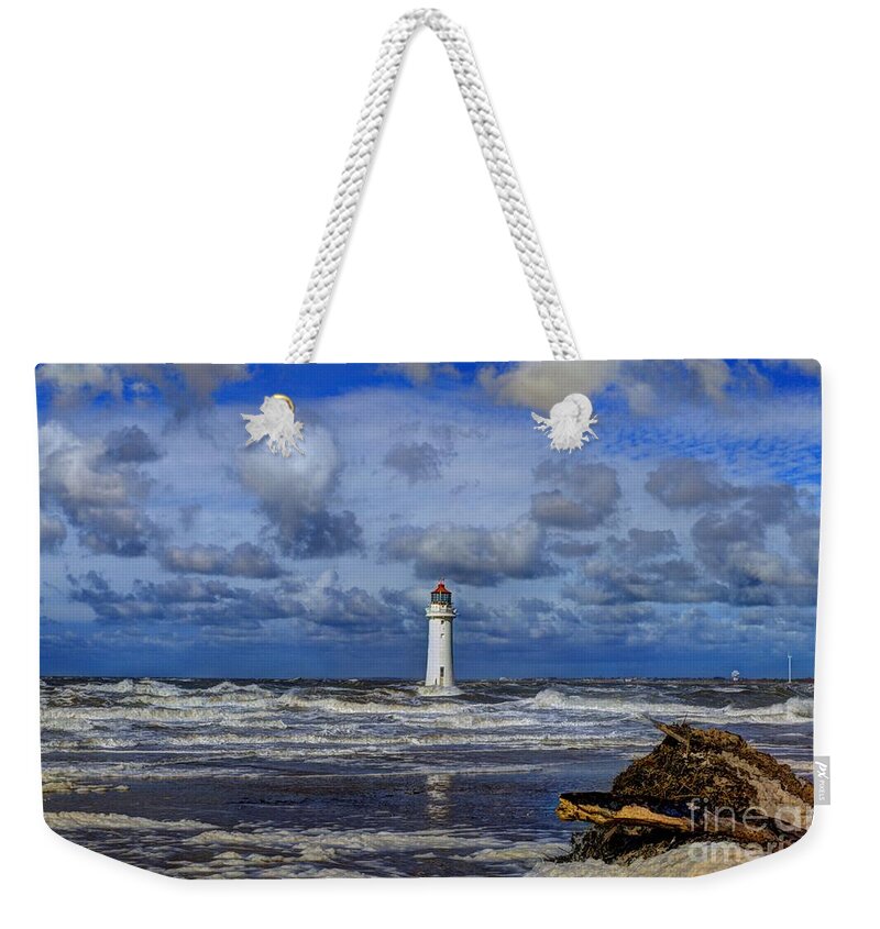 Lighthouse Weekender Tote Bag featuring the photograph Lighthouse by Spikey Mouse Photography