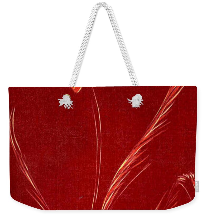Lily Weekender Tote Bag featuring the painting Lily - Limited Edition 1 of 4 by Michelle Bien