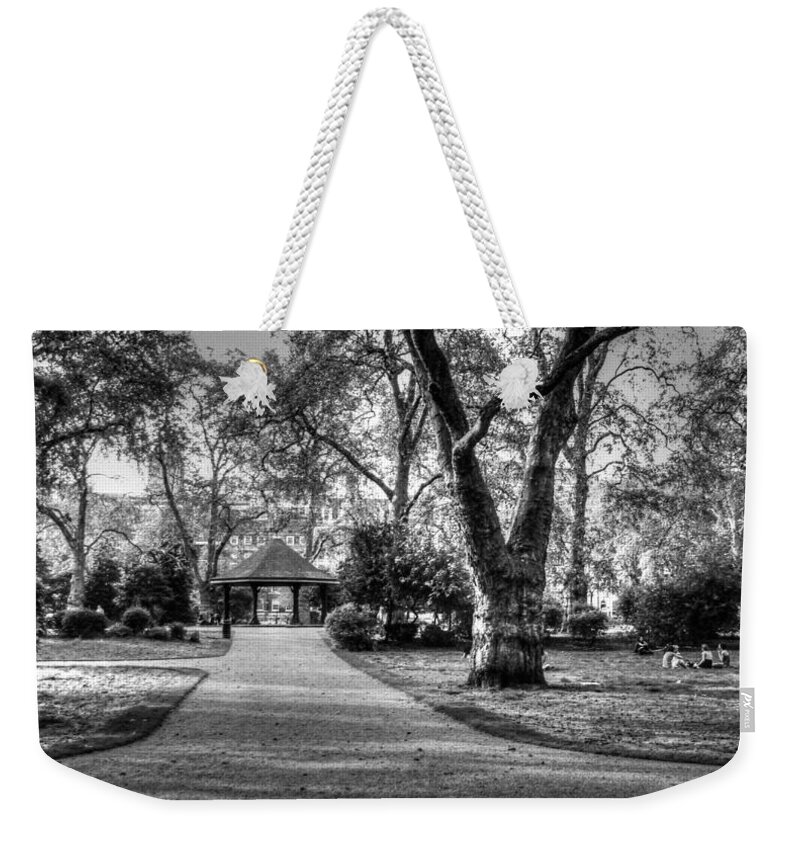 Lincoln Weekender Tote Bag featuring the photograph Lincoln's Inn Fields by Ross Henton