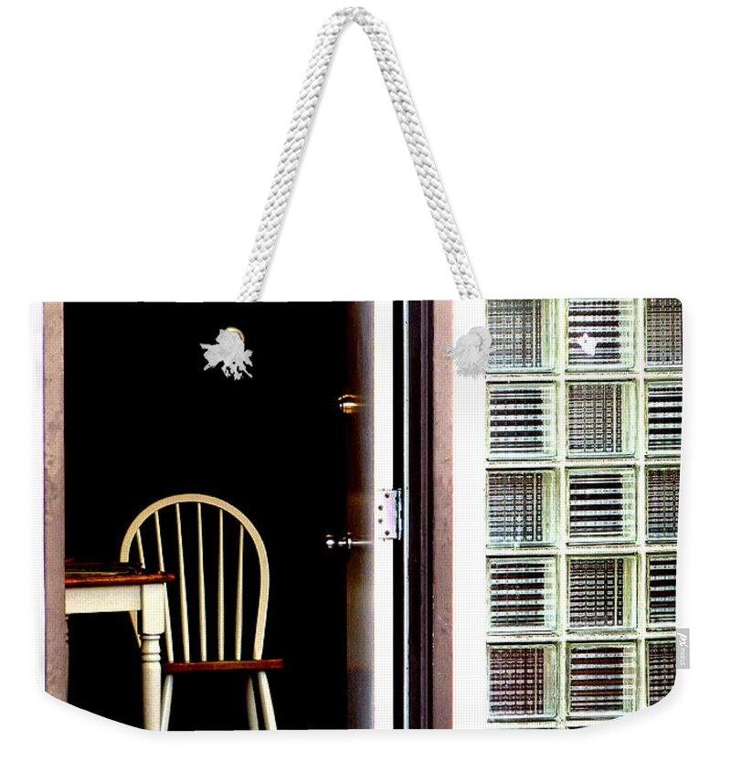 Abstract Weekender Tote Bag featuring the photograph Loner by Lauren Leigh Hunter Fine Art Photography