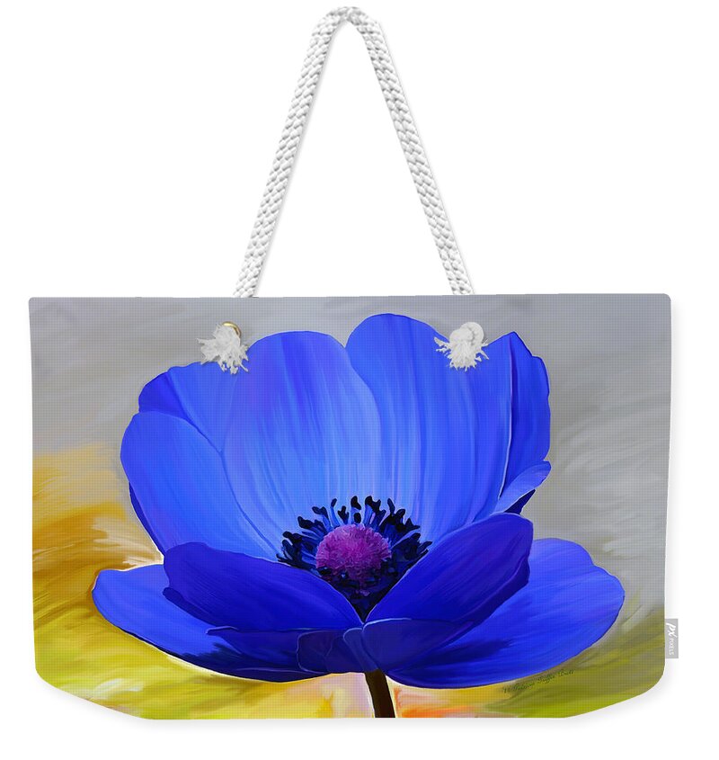 Fine Art Weekender Tote Bag featuring the mixed media Lord Lieutenant by Patricia Griffin Brett
