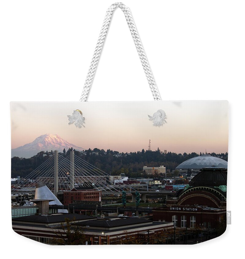 Tacoma Weekender Tote Bag featuring the photograph Lost in a Memory by Edward Hawkins II