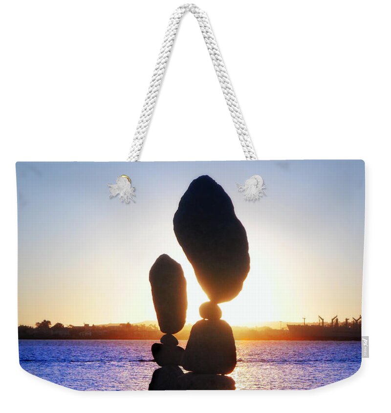 Rocks Weekender Tote Bag featuring the photograph Love by Maria Aduke Alabi
