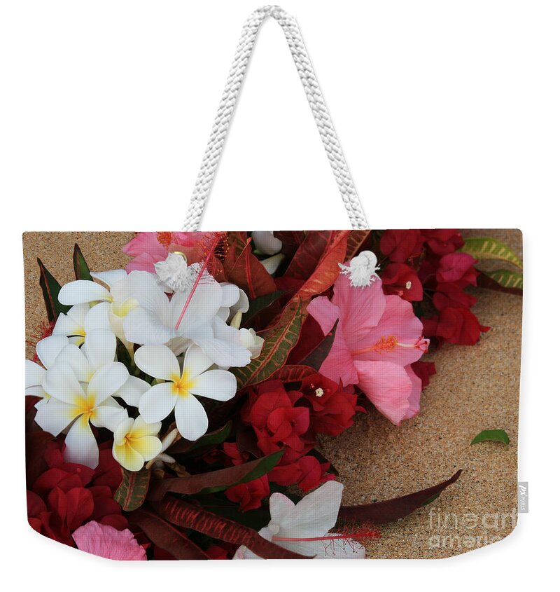 Aloha Weekender Tote Bag featuring the photograph Lovers in Paradise by Sharon Mau