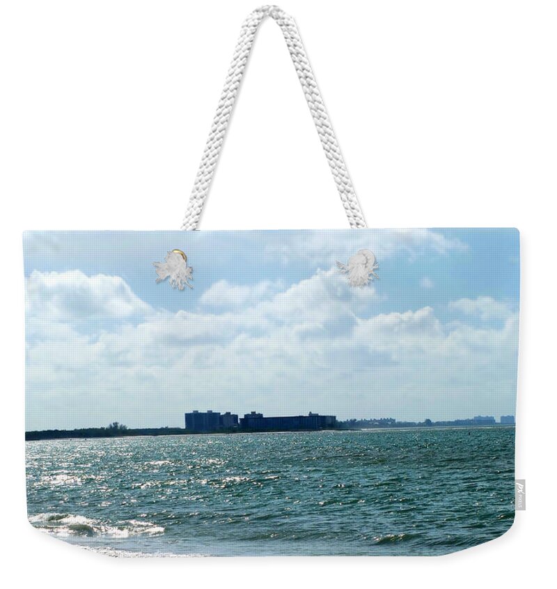 Lovers Key Beach Weekender Tote Bag featuring the photograph Lovers Key Beach by Oksana Semenchenko