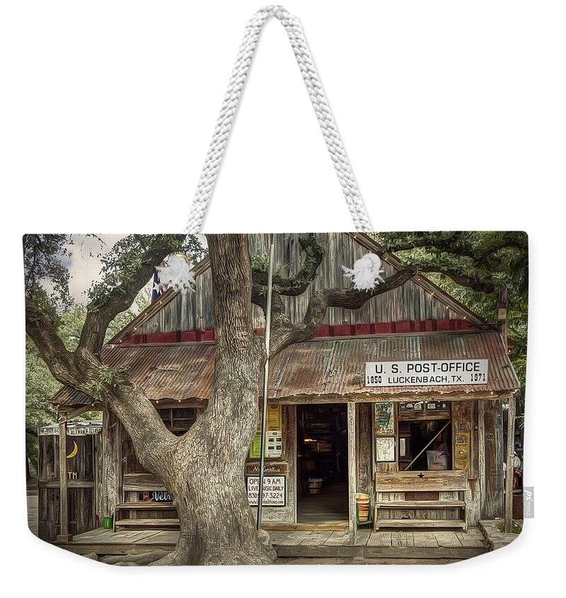 Luckenbach Weekender Tote Bag featuring the photograph Luckenbach 2 by Scott Norris