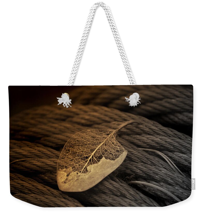 Leaf Weekender Tote Bag featuring the photograph Lwv10015 by Lee Winter