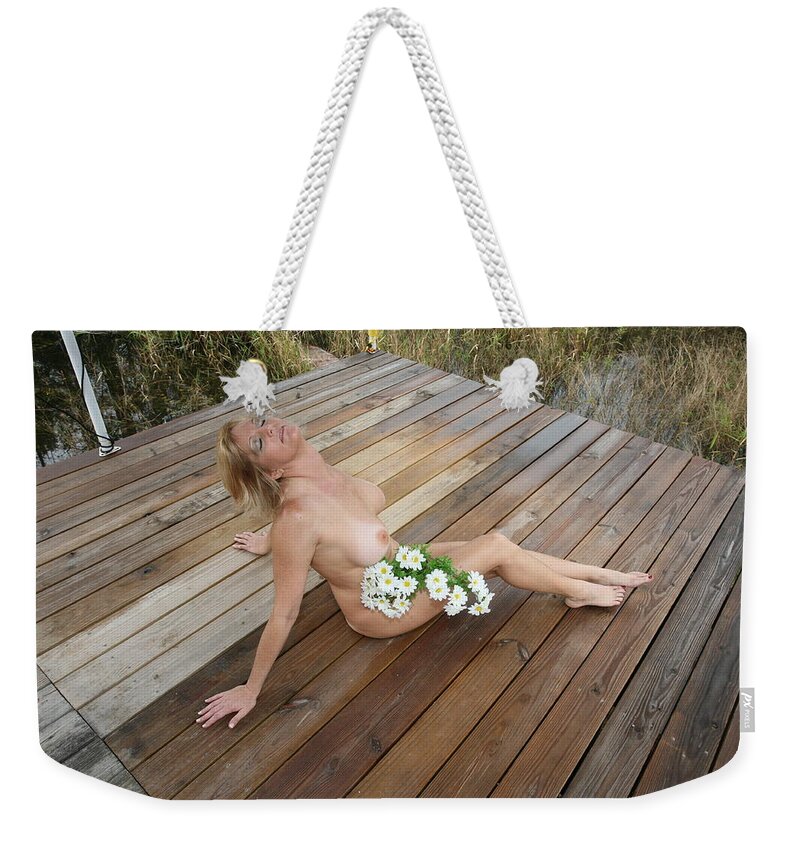 Lynnie Walter Photos Weekender Tote Bag featuring the photograph Lynnie 001 by Lucky Cole