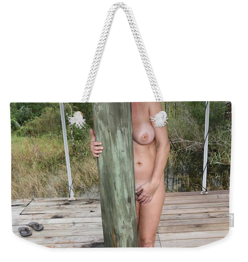 Lynnie Walter Photos Weekender Tote Bag featuring the photograph Lynnie 099 by Lucky Cole