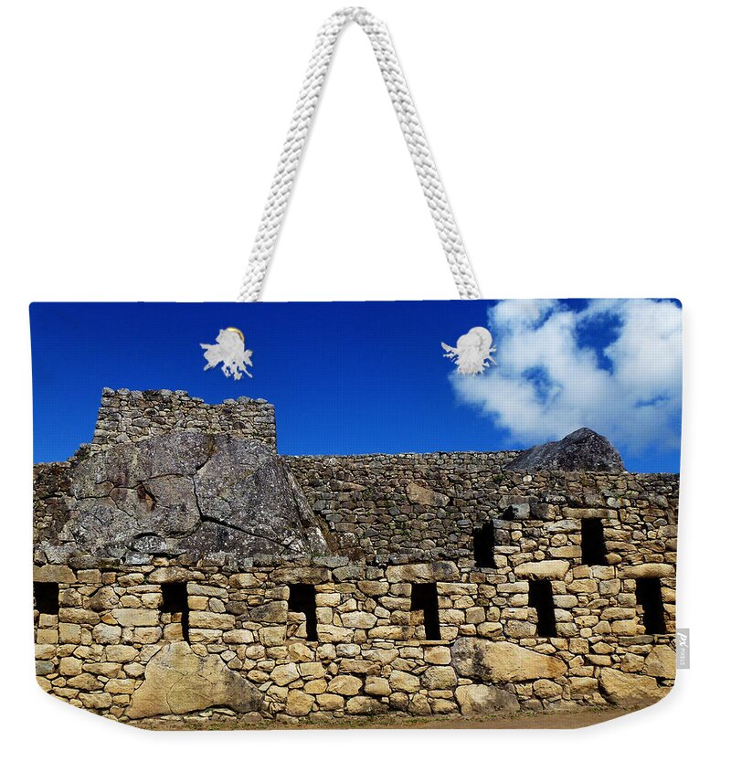 Peru Weekender Tote Bag featuring the photograph Machu Picchu Peru 13 by Xueling Zou