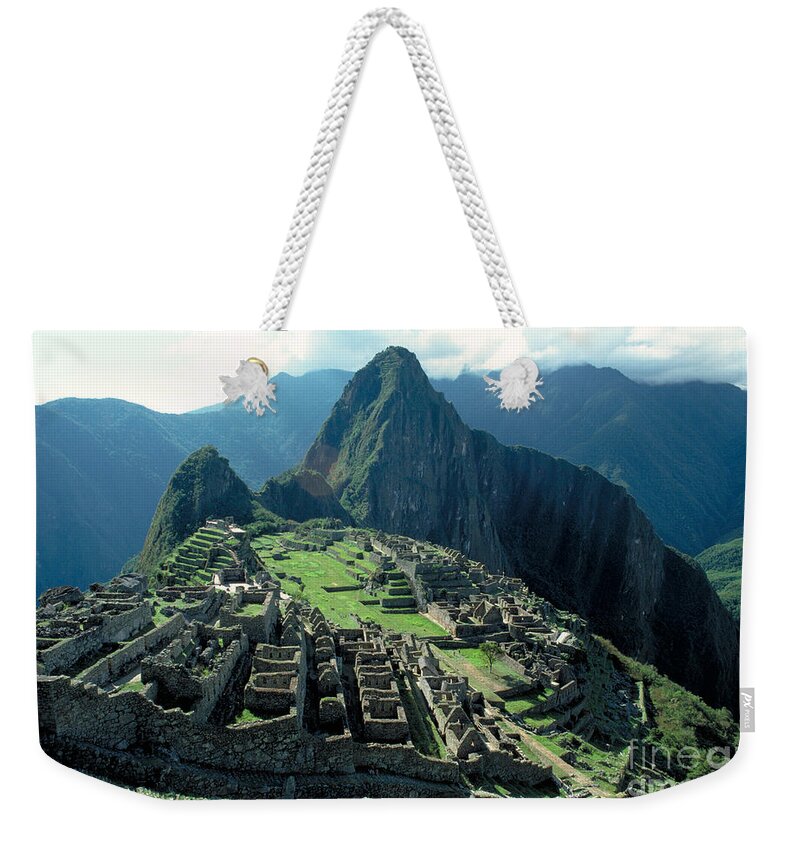 Machu Picchu Weekender Tote Bag featuring the photograph Machu Picchu, Peru by Gregory G. Dimijian